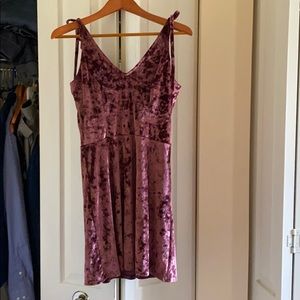 velvet dress